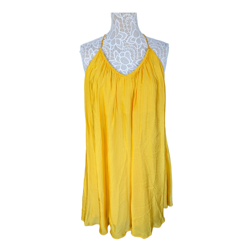 Paris Atelier & Other Stories Voluminous Yellow Dress S